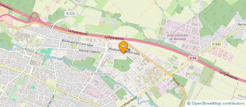 localisation de l'entreprise CARRIQUIRY PESAGE à PAU