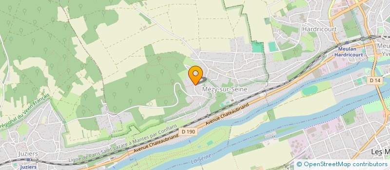 localisation de l'entreprise CARRISSIMA à MEZY-SUR-SEINE