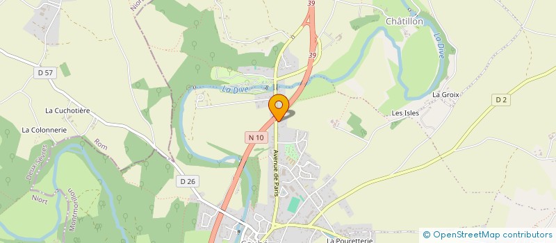 localisation de l'entreprise CARRO D'AS à VALENCE-EN-POITOU