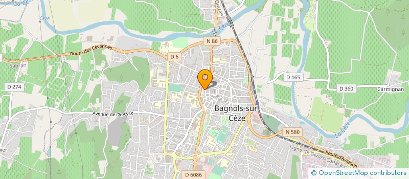 localisation de l'entreprise CARRO D'OC  SAINT-NAZAIRE