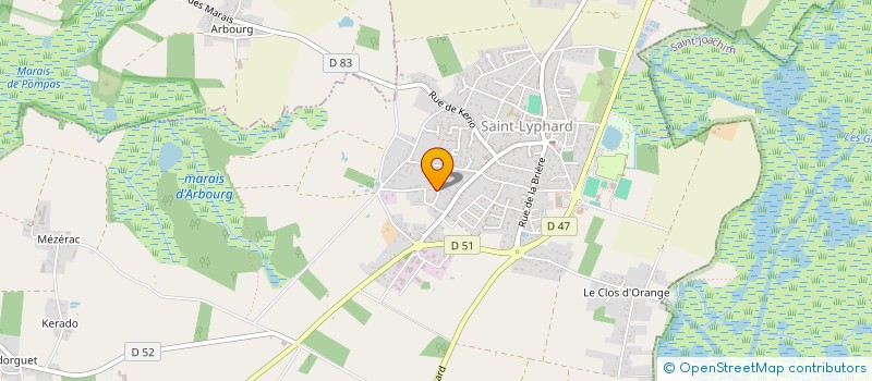 localisation de l'entreprise CARRO IMMOBILIER  SAINT-LYPHARD