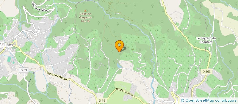 localisation de l'entreprise CARRO-JOPLET  FAYENCE