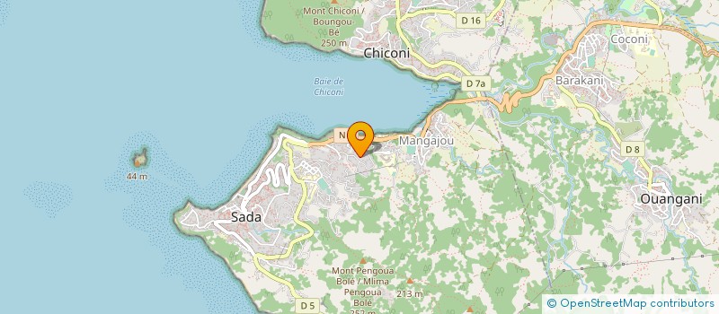 localisation de l'entreprise CARRO MAYOTTE à SADA