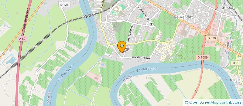 localisation de l'entreprise CARRODENA VELS à LIBOURNE