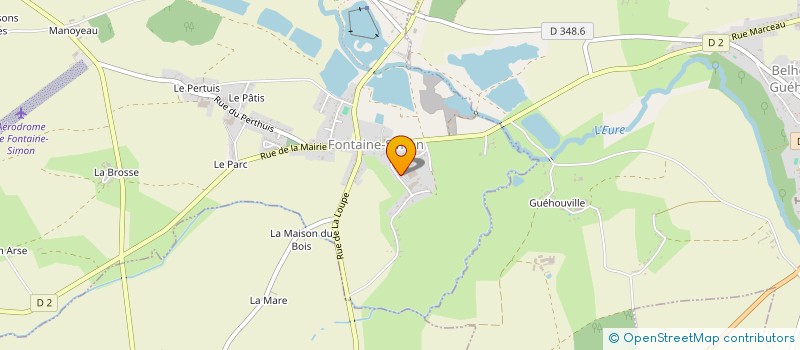 localisation de l'entreprise CARROI à FONTAINE-SIMON