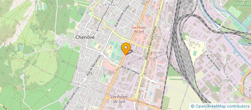 localisation de l'entreprise CARROS AUTO RESTAUR VEHICULES ANCIENS à CHENOVE