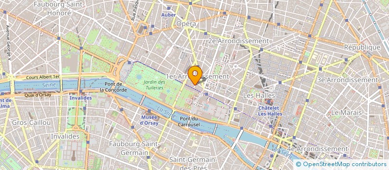 localisation de l'entreprise CARROS LA TOURRE à PARIS