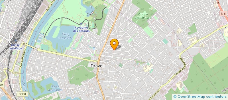 localisation de l'entreprise CARROSERIE DUARTE à DRAVEIL