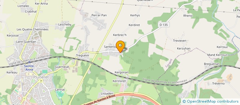 localisation de l'entreprise CARROSSE  PLUNERET