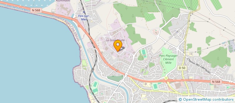 localisation de l'entreprise CARROSSERIE ALINA  PORT-DE-BOUC