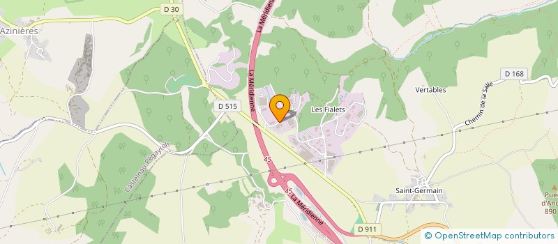 localisation de l'entreprise CARROSSERIE ARTIERES à MILLAU