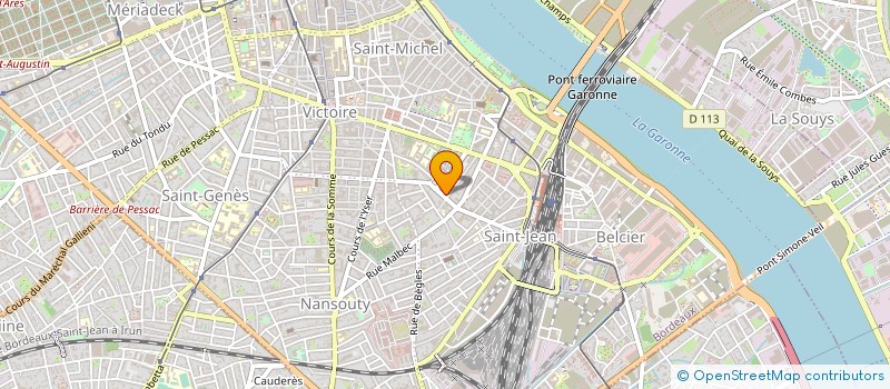 localisation de l'entreprise CARROSSERIE AUTO AQUITAINE  FLOIRAC