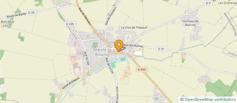localisation de l'entreprise CARROSSERIE BEAUNOISE à BEAUNE-LA-ROLANDE