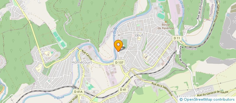 localisation de l'entreprise CARROSSERIE BEHROUZI  JUF