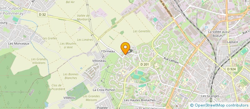 localisation de l'entreprise CARROSSERIE BLESOISE à BLOIS