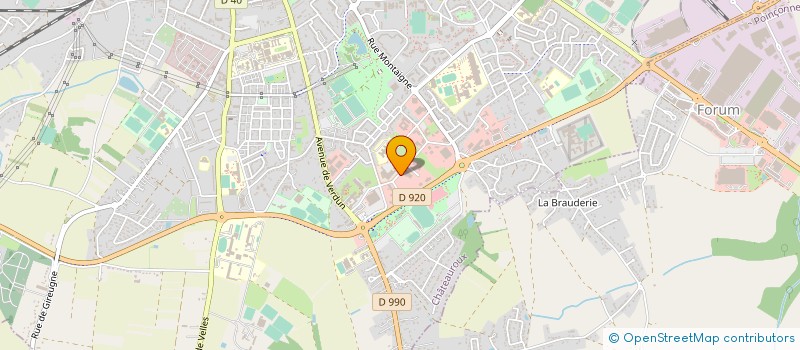 localisation de l'entreprise CARROSSERIE BRAJETTE EURL à CHATEAUROUX