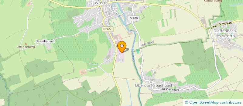 localisation de l'entreprise CARROSSERIE BRICKA  WRTH