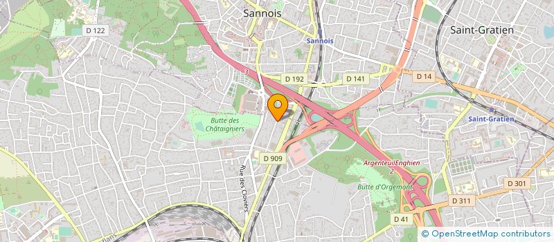localisation de l'entreprise CARROSSERIE CAMPO à ARGENTEUIL