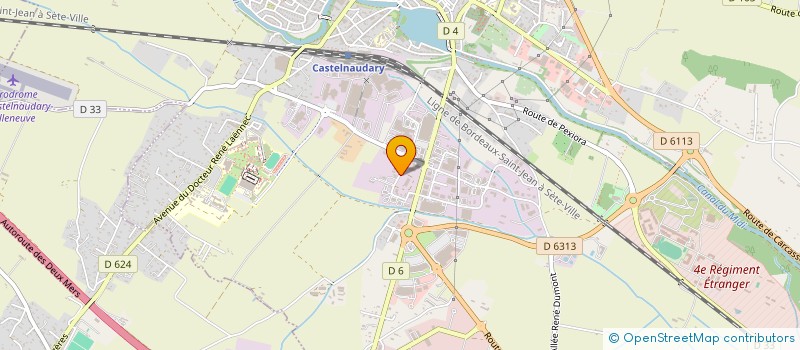 localisation de l'entreprise CARROSSERIE CHAURIENNE GUILHEM à CASTELNAUDARY