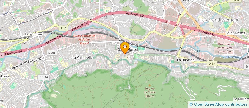 localisation de l'entreprise CARROSSERIE CITY  MARSEILLE