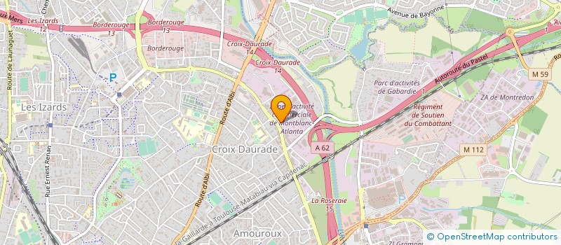 localisation de l'entreprise CARROSSERIE COVIGLIO à TOULOUSE