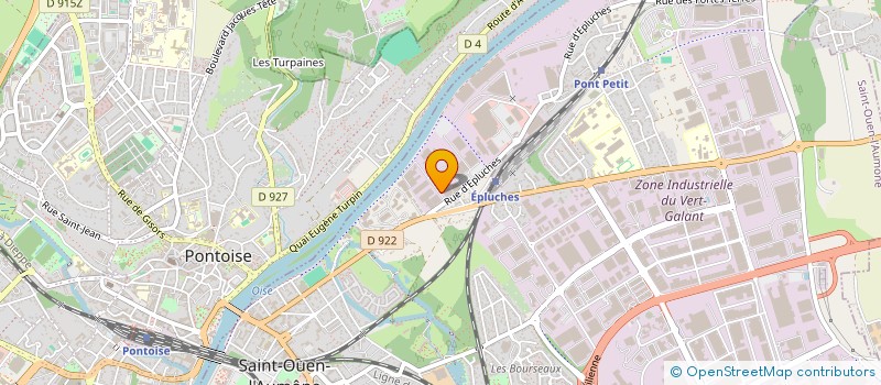 localisation de l'entreprise CARROSSERIE D EPLUCHES à SAINT-OUEN-L'AUMONE