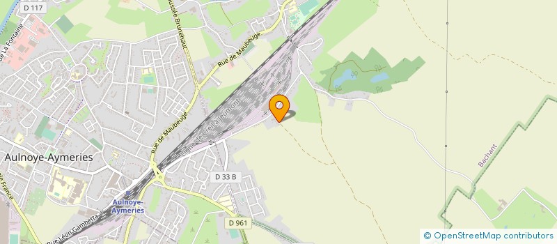 localisation de l'entreprise CARROSSERIE DBS  BACHANT