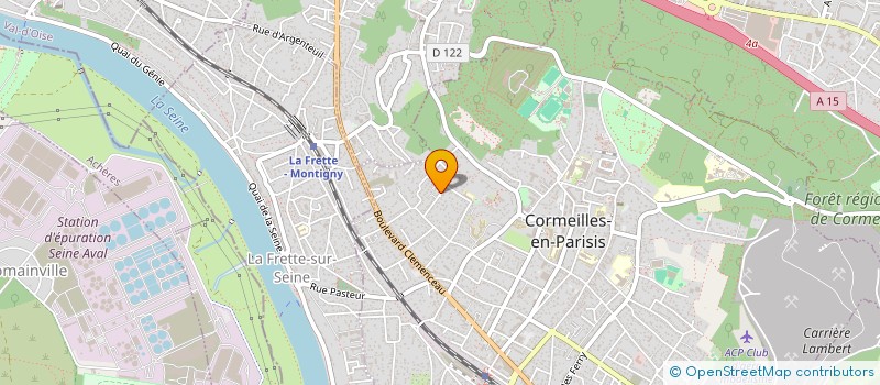 localisation de l'entreprise CARROSSERIE DE CHAMPS  CHAMPS-SUR-MARNE