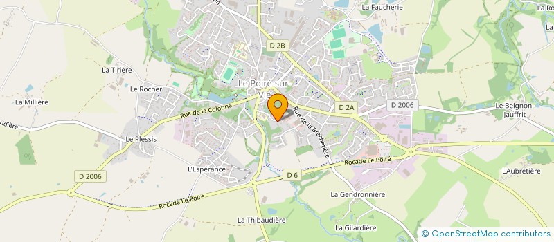 localisation de l'entreprise CARROSSERIE DE LA FRANCE à LE POIRE-SUR-VIE