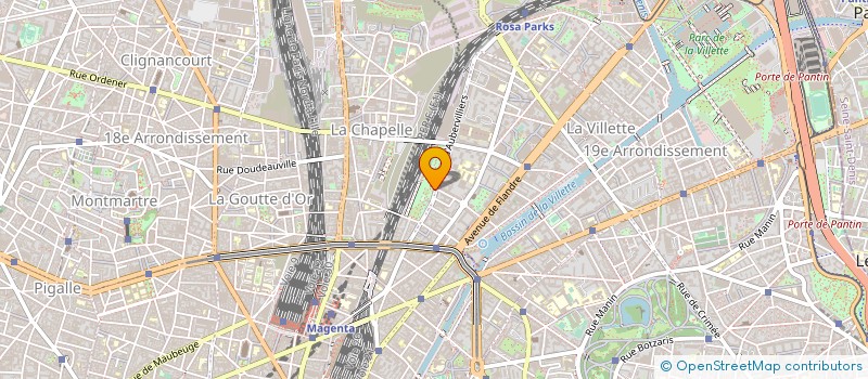 localisation de l'entreprise CARROSSERIE DE LA GARE à PARIS