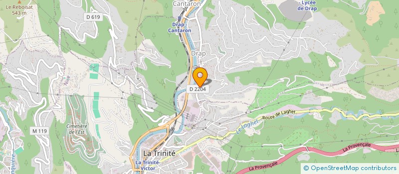 localisation de l'entreprise CARROSSERIE DE LA PENETRANTE à DRAP