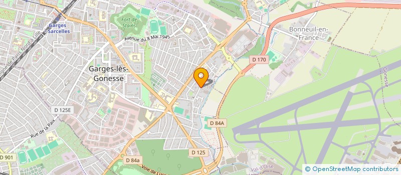 localisation de l'entreprise CARROSSERIE DEFRANCE à GARGES-LES-GONESSE