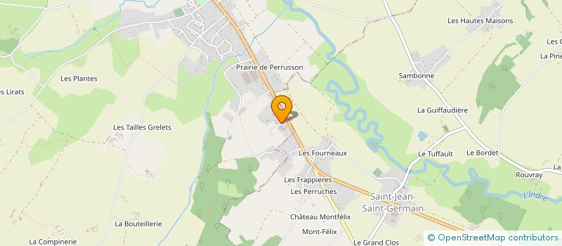 localisation de l'entreprise CARROSSERIE DES LEGENDES  PERRUSSON