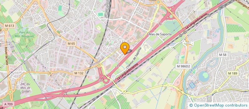 localisation de l'entreprise CARROSSERIE DES ROCHES à LATTES