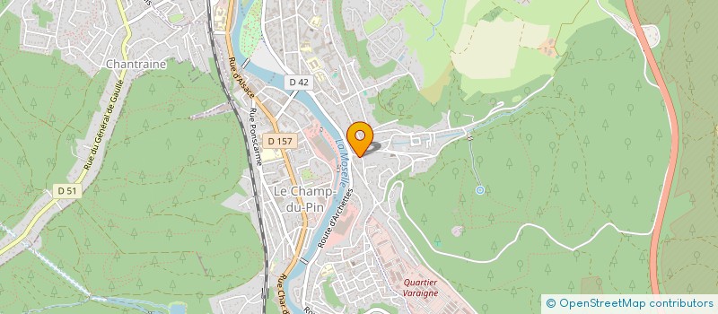 localisation de l'entreprise CARROSSERIE DEYVILLOISE  DEYVILLERS