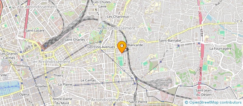 localisation de l'entreprise CARROSSERIE DS 13 à MARSEILLE