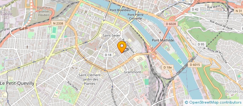 localisation de l'entreprise CARROSSERIE DU MAIL à ROUEN