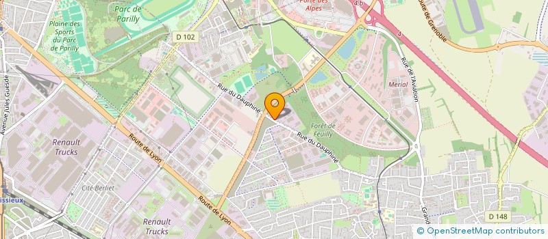 localisation de l'entreprise CARROSSERIE DU MARSU  SAINT-PRIEST