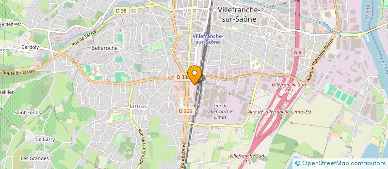 localisation de l'entreprise CARROSSERIE DU MARTELET à LIMAS