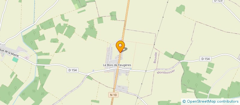 localisation de l'entreprise CARROSSERIE DU MOULIN à BOUVILLE