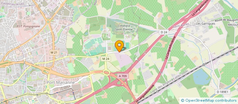 localisation de l'entreprise CARROSSERIE DU ZENITH à MONTPELLIER