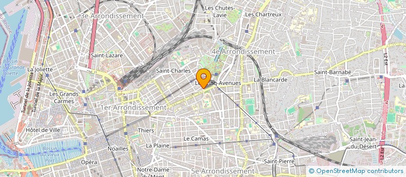 localisation de l'entreprise CARROSSERIE ESPERANDIEU à MARSEILLE