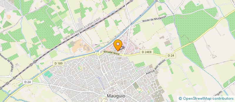 localisation de l'entreprise CARROSSERIE GNANI  MAUGUIO