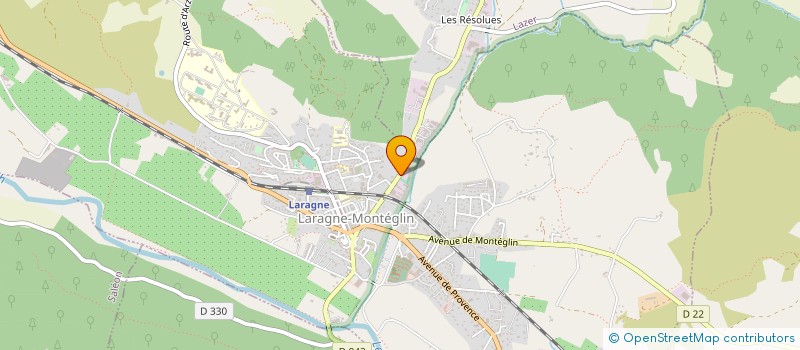 localisation de l'entreprise CARROSSERIE INDUSTRIELLE LAZEROISE  LAZER