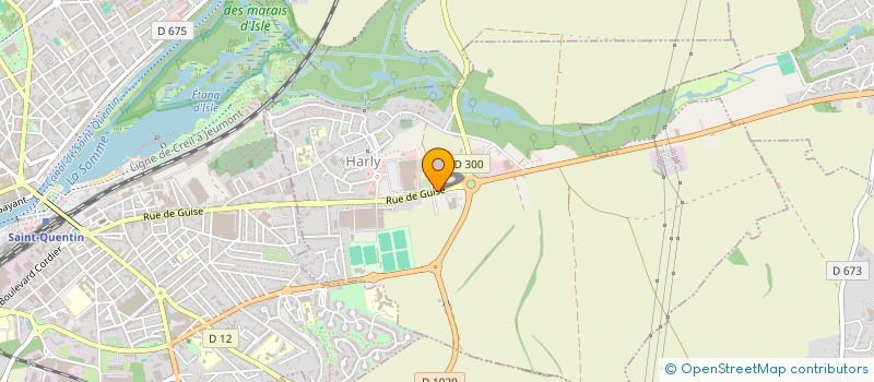 localisation de l'entreprise CARROSSERIE LAVRILLEUX-SOCIETE NOUVELLE à HARLY