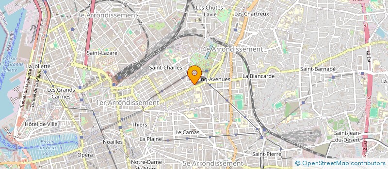 localisation de l'entreprise CARROSSERIE LONGCHAMP à MARSEILLE