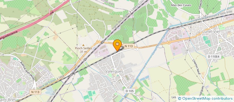 localisation de l'entreprise CARROSSERIE MECANIQUE VALERGUOISE  VALERGUES