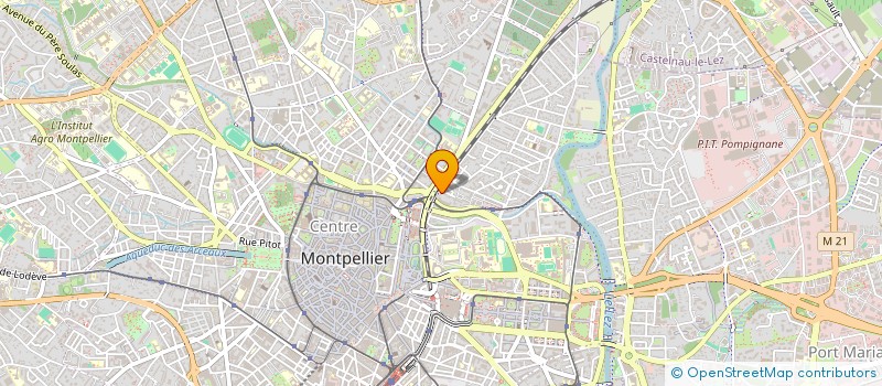 localisation de l'entreprise CARROSSERIE MERCIER à MONTPELLIER
