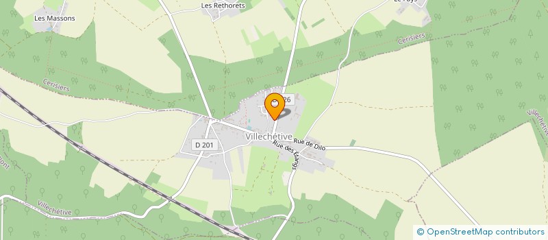 localisation de l'entreprise CARROSSERIE MILAT  LES VALLEES DE LA VANNE