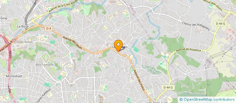 localisation de l'entreprise CARROSSERIE MISTRAL MARSEILLE  MARSEILLE